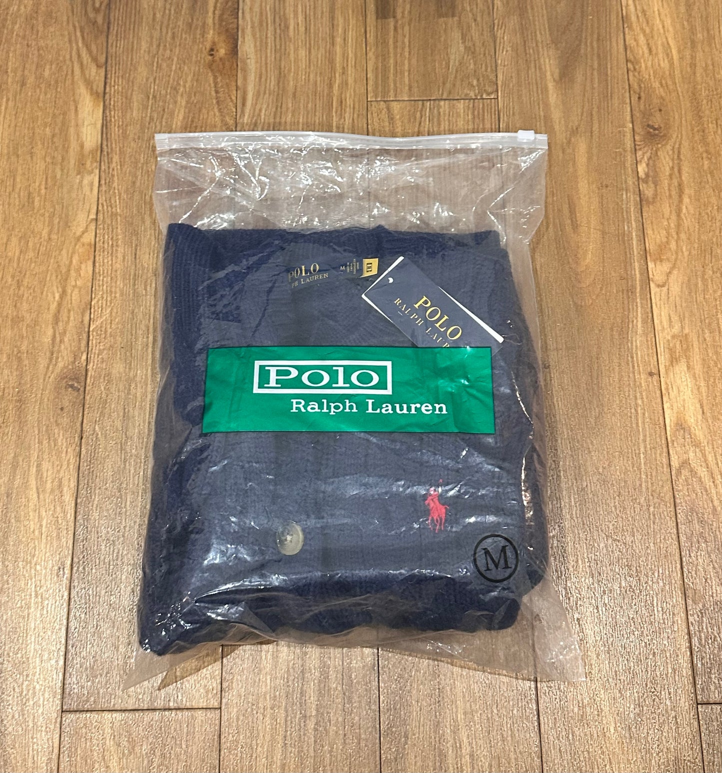 Ralph Lauren Cardigan • Size M • Navy
