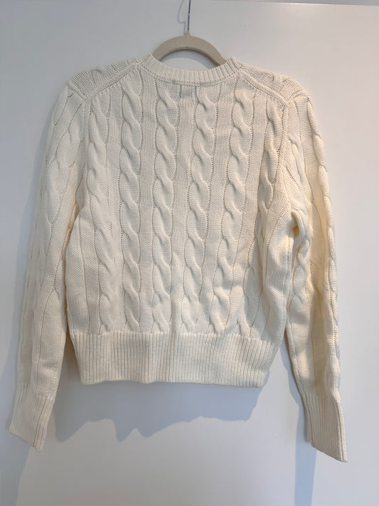 Ralph Lauren Cardigan • Size M • White