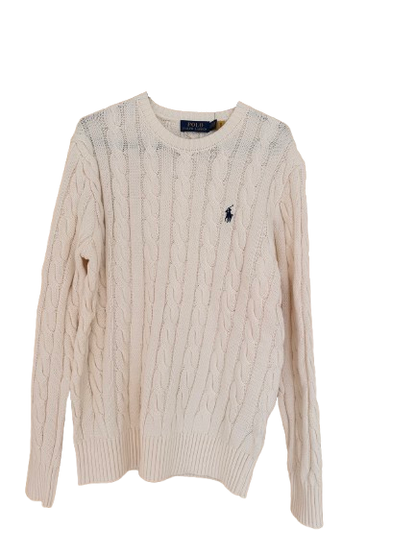 Ralph Lauren Cable-Knit Jumper - Cream