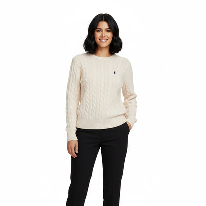 Ralph Lauren Cable-Knit Jumper - Cream