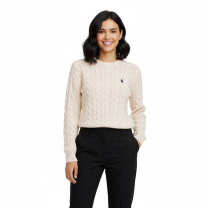 Ralph Lauren Cable-Knit Jumper - Cream