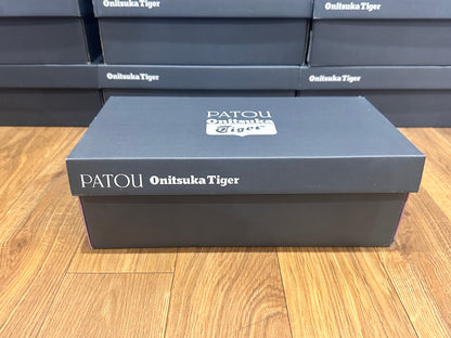 Onitsuka Tiger x Patou Collab - Mexico 66 • Size 5.5 • White with Black Stripes