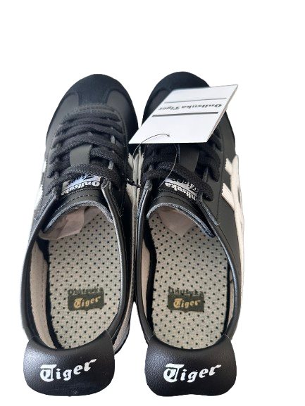 Onitsuka Tiger Mexico 66 • Size 5.5 • Black with White Stripes