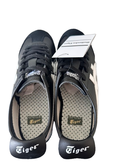 Onitsuka Tiger Mexico 66 • Size 5.5 • Black with White Stripes