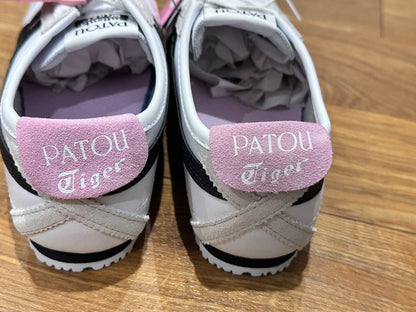 Onitsuka Tiger x Patou Collab - Mexico 66 • Size 5.5 • White with Black Stripes