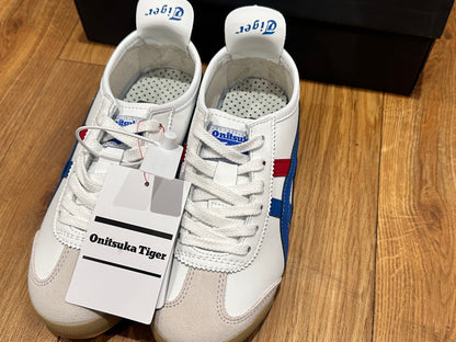 Onitsuka Tiger Mexico 66 • Size 4 or 5.5 • Blue x Red Stripes