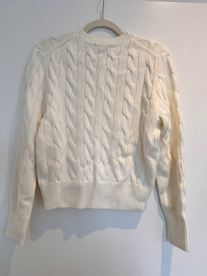 Ralph Lauren Cardigan • Size M • White