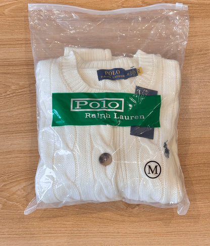 Ralph Lauren Cardigan • Size M • White