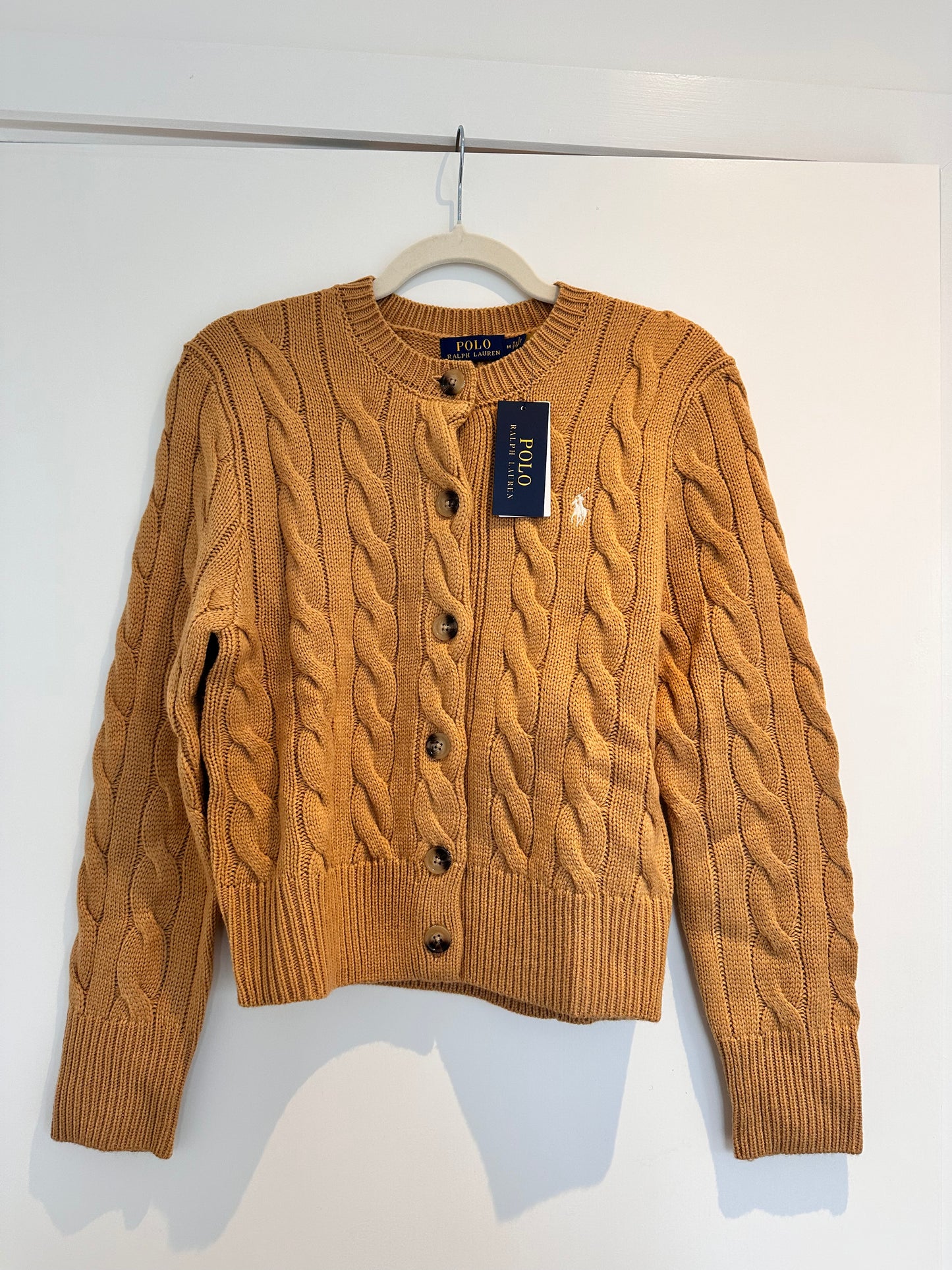 Ralph Lauren Cardigan • Size M • Brown