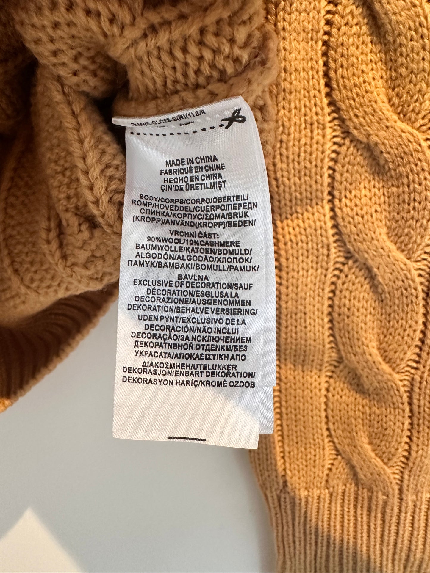 Ralph Lauren Cardigan • Size M • Brown