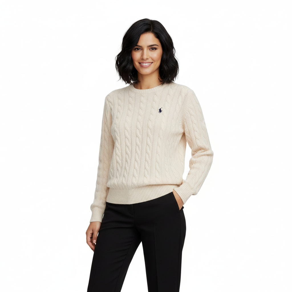 Ralph Lauren Cable-Knit Jumper - Cream