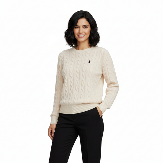 Ralph Lauren Cable-Knit Jumper - Cream